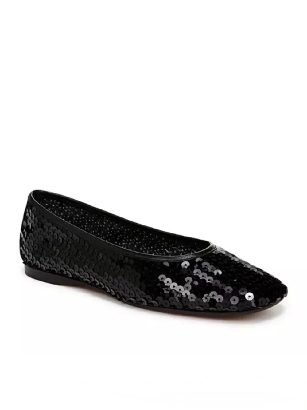 Vince Leah Sequin Ballet Flats